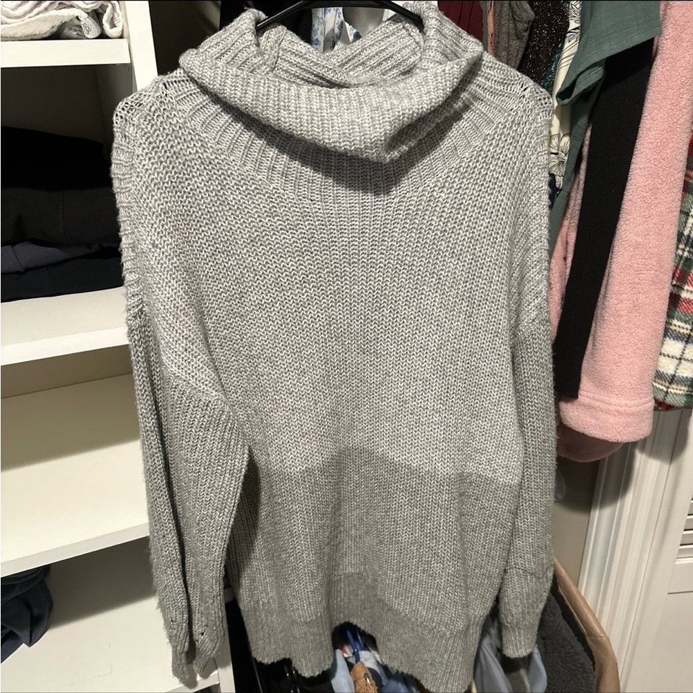 American Eagle knit cowl neck sweater